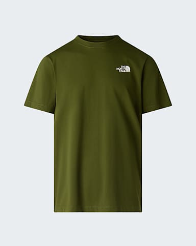 Tshirt NSE Box Regular da uomo TNF Woodland Green hero