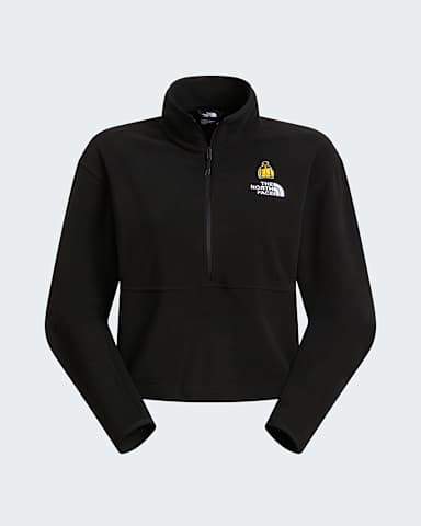 Womens 60th Anniversary Glacier Short Fleece TNF TNF Black hero