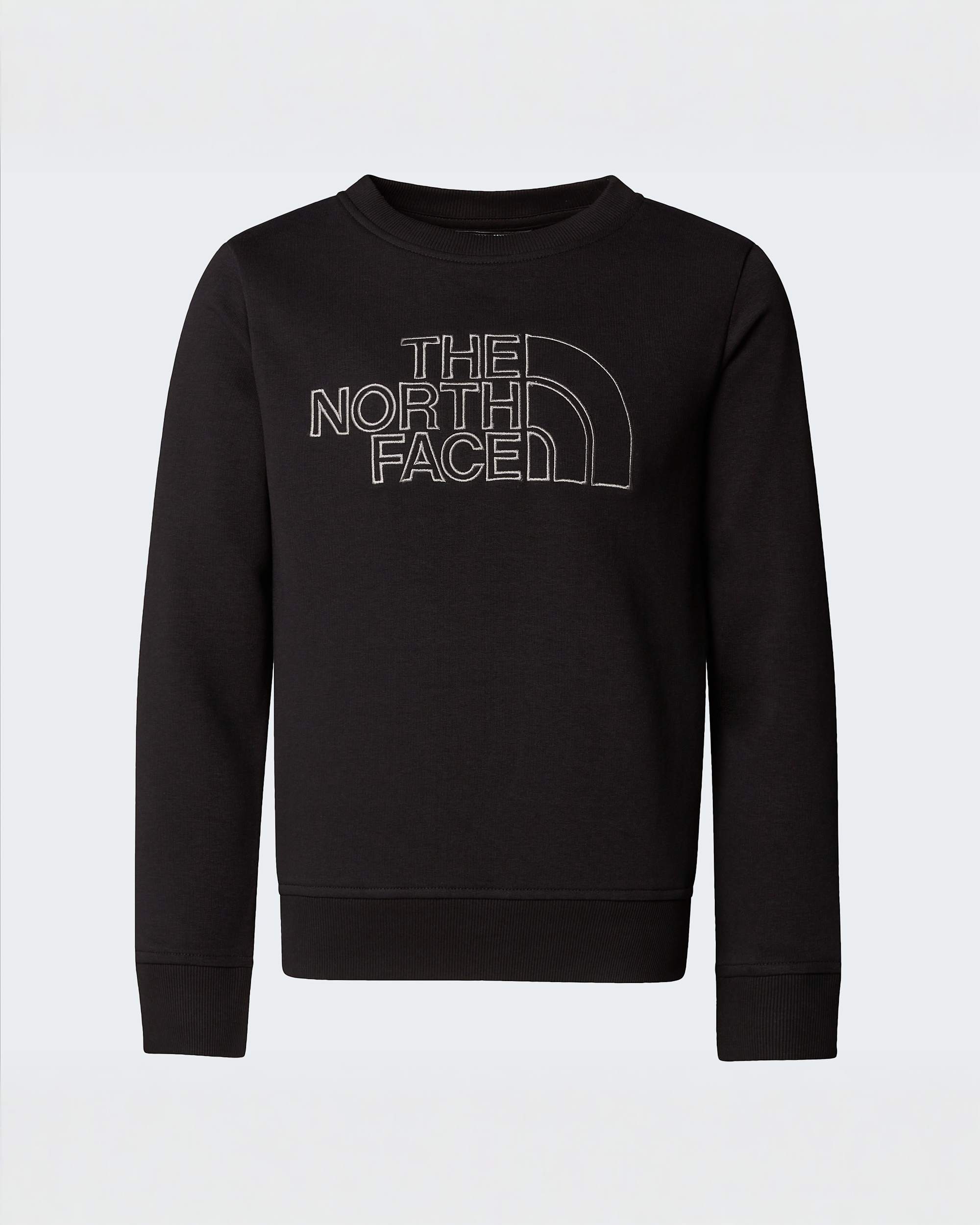 Mikina s kulatm vstihem Drew Neck pro mlad TNF hero