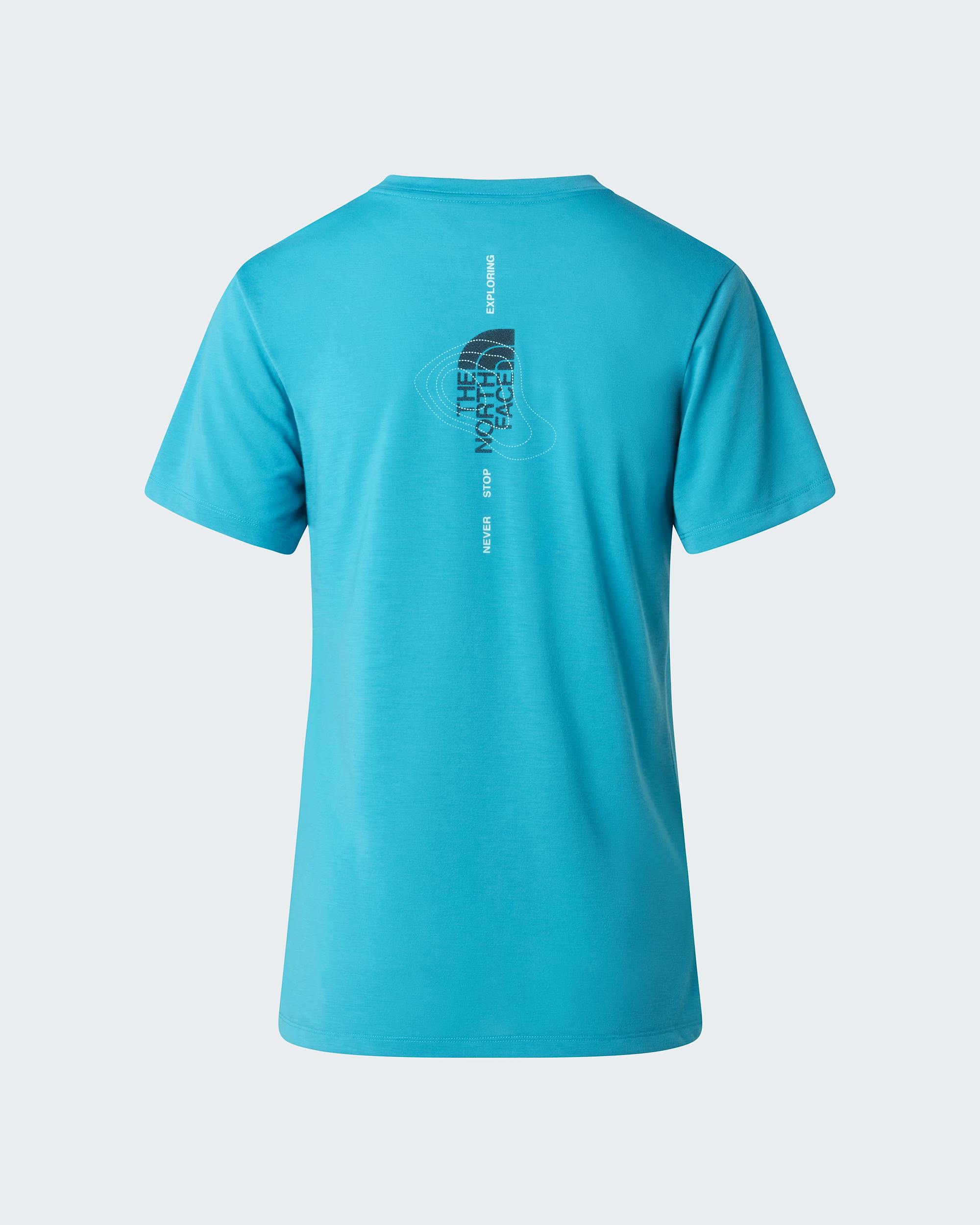 Bitmap Logo TShirt mit Grafik fr Damen TNF alt1