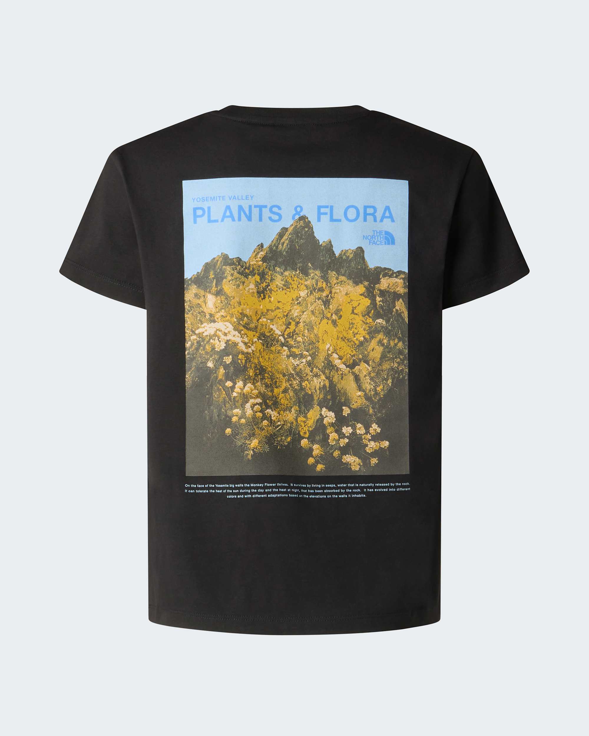 Girls Flora Relaxed TShirt TNF alt1