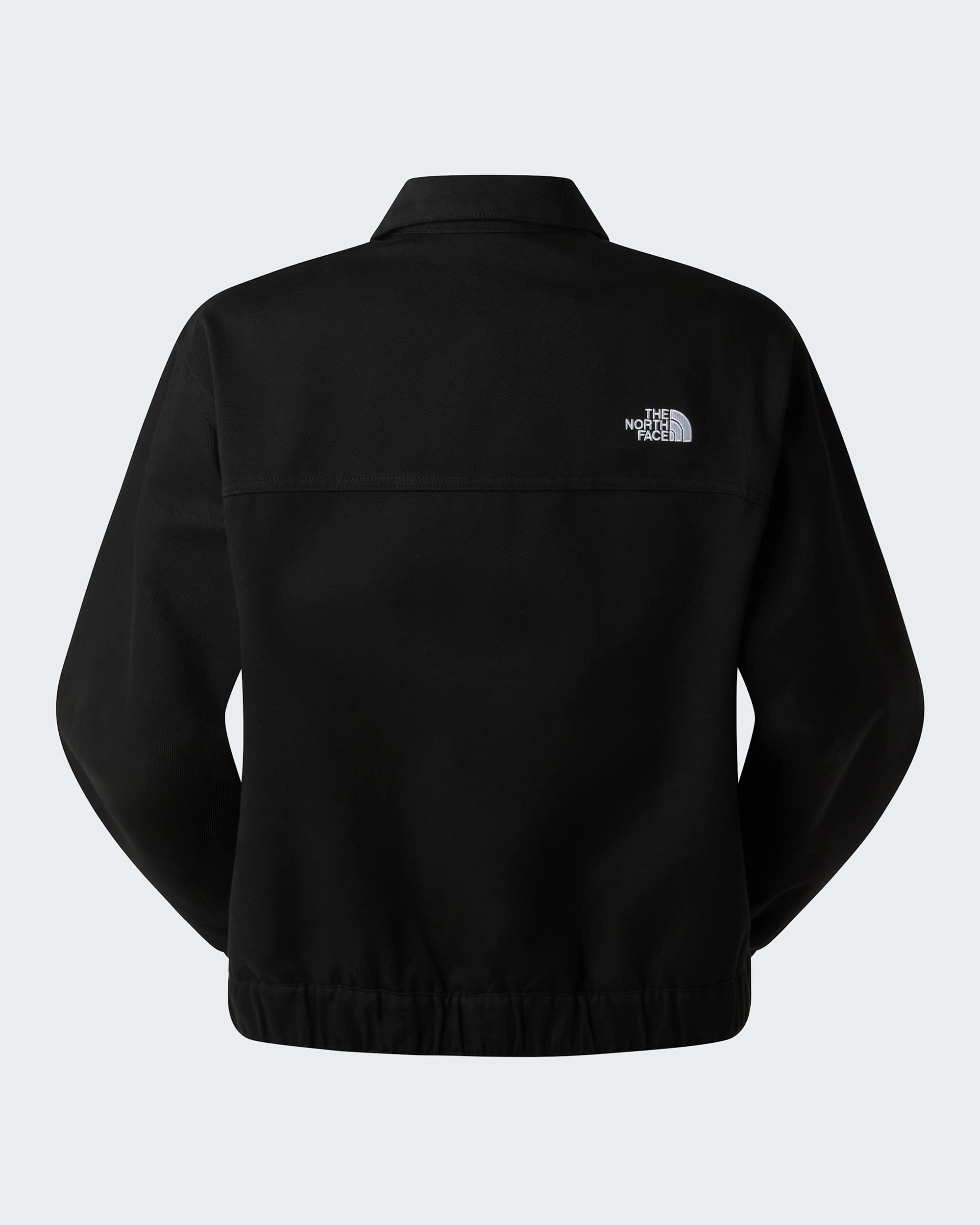 Womens Twill Collared Jacket TNF alt1