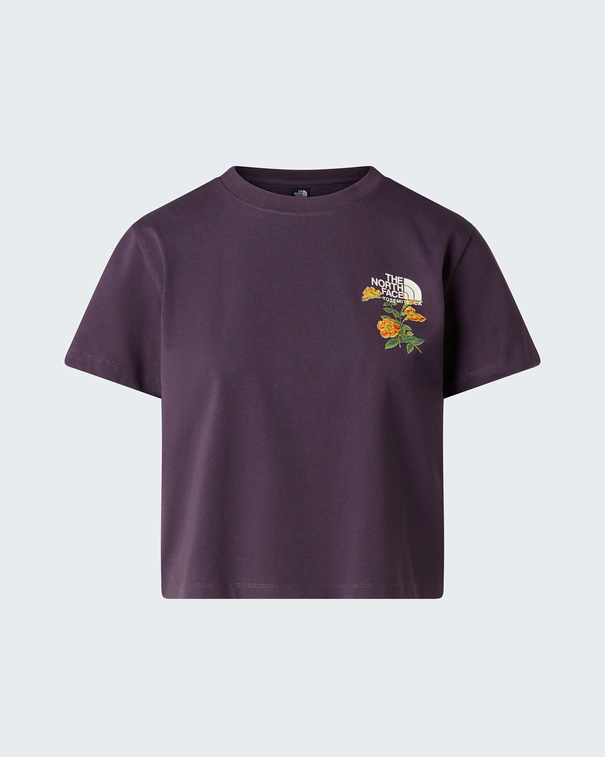 Flora besticktes  normal geschnittenes TShirt mit Grafik fr Damen TNF hero