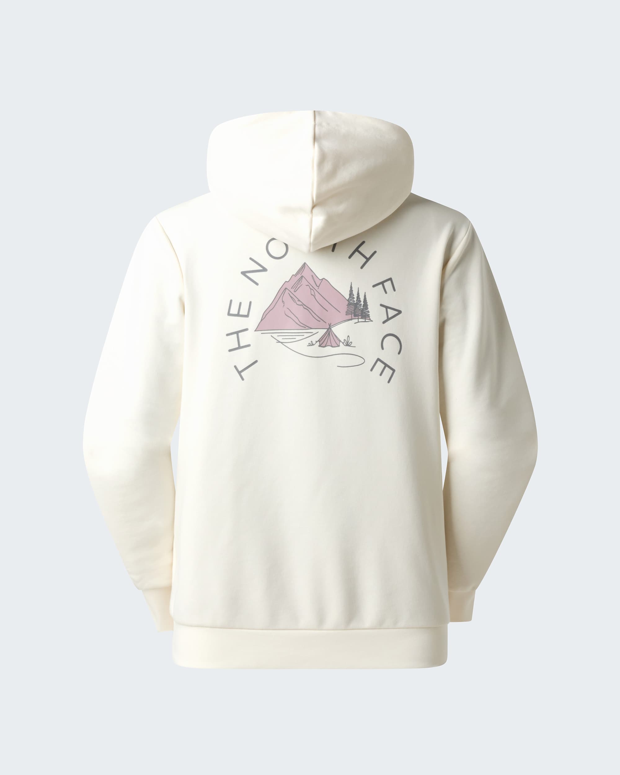 Monte normal geschnittener Kapuzenpulli mit Grafik fr Damen TNF alt1