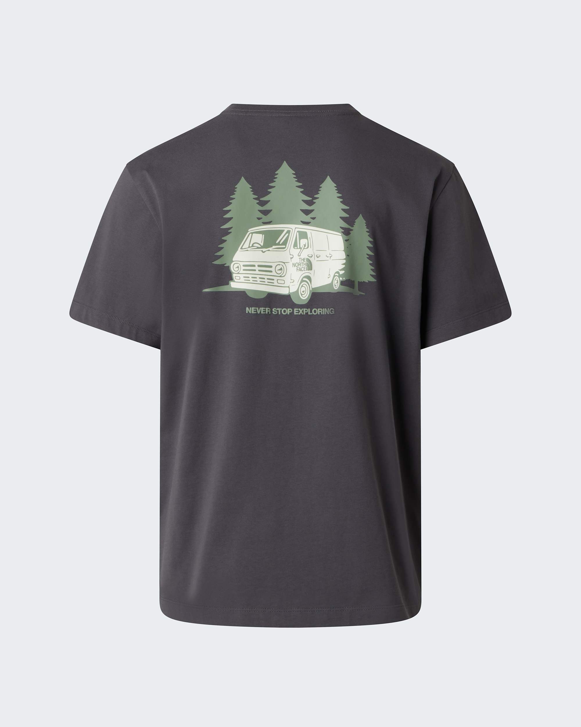 Mens Van Life Relaxed Graphic TShirt TNF alt1