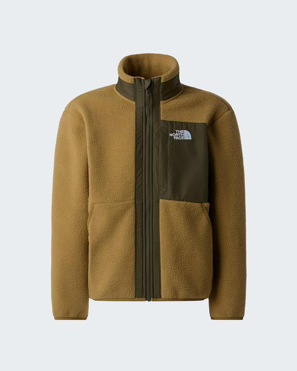 Yumiori Fleecejacke mit durchgehendem RV fr Jungen TNF hero