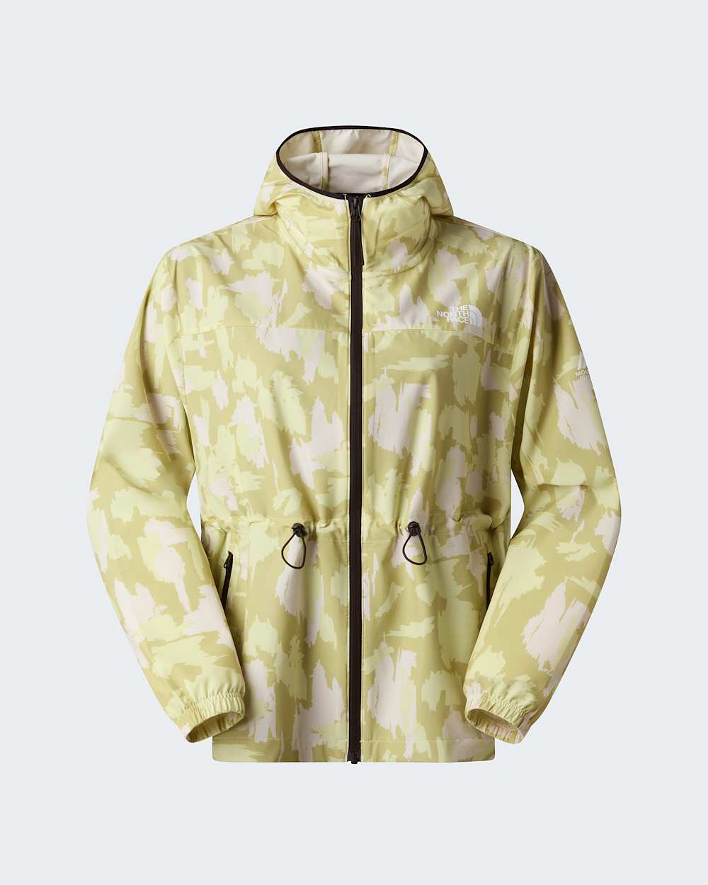 Womens Mountain Athletics Printed Hooded Wind Jacket TNF hero