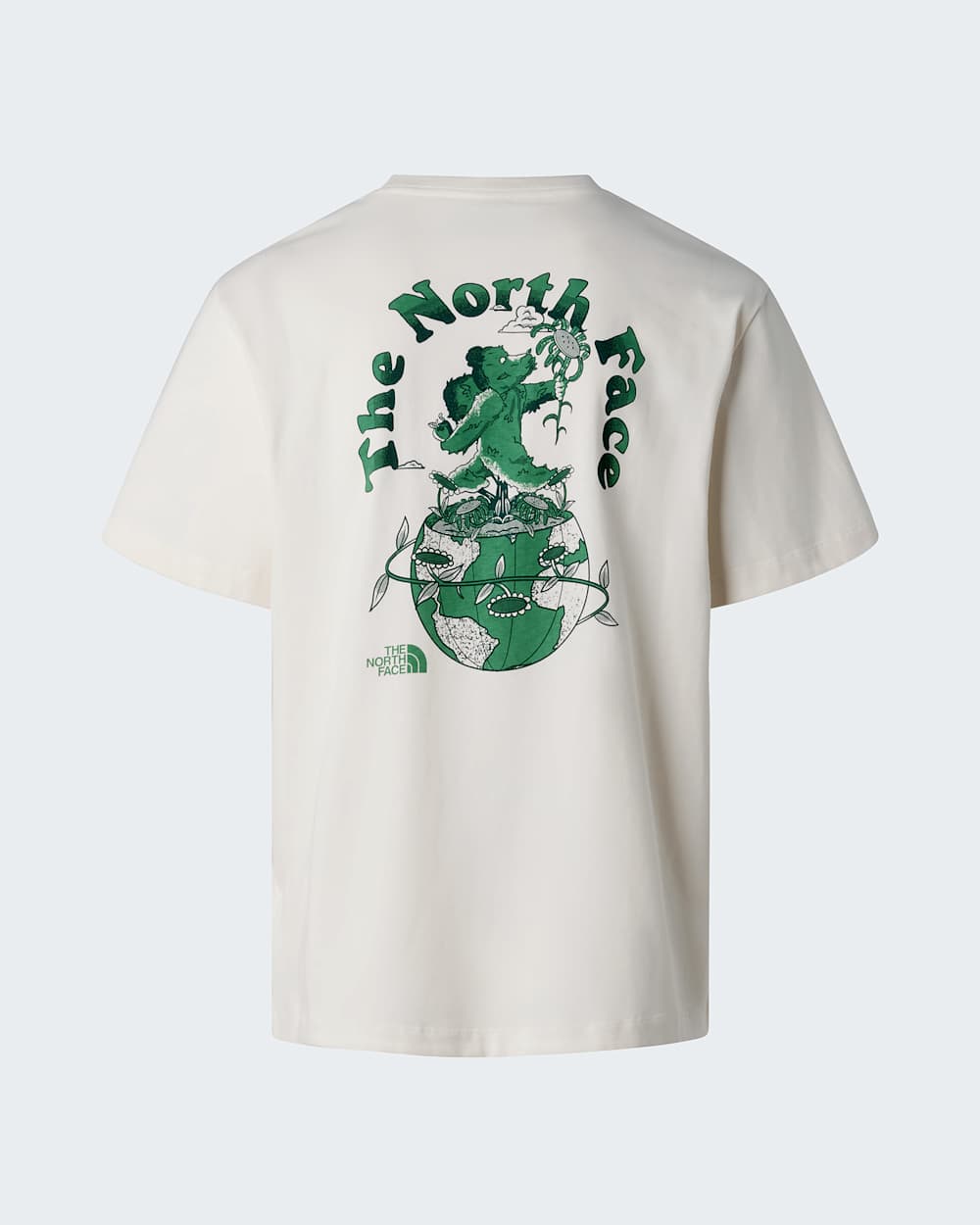 Mens Retro Earth Relaxed Graphic TShirt TNF alt1