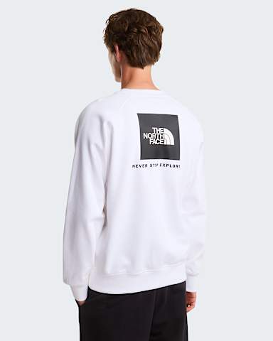 Felpa NSE Raglan Box da uomo TNF TNF White HERO