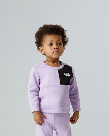Baby TNF Performance Fleece TwoPiece Set TNF Lite Lilac ALT2