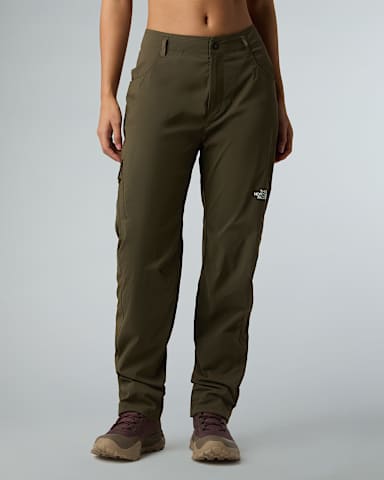 Womens Exploration Trousers TNF New Taupe Green hero