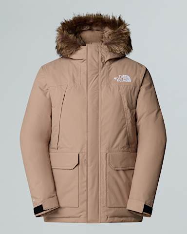 Parka McMurdo pour homme TNF Mushroom Grey HERO
