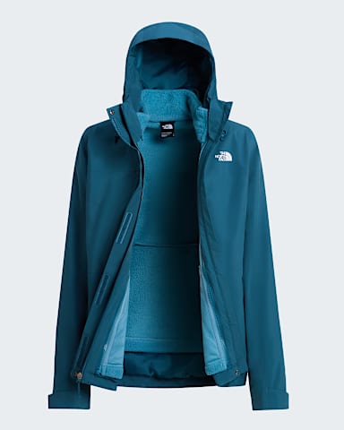 Veste Toro Peak Triclimate pour femme TNF SpaceAlgae Blue ALT25