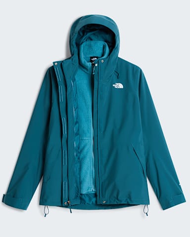 Veste Toro Peak Triclimate pour femme TNF SpaceAlgae Blue HERO