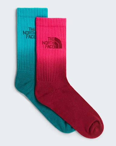 Chaussettes Everyday DipDye mimollets TNF Pacific TealRestorative TealBurgundy CrushLali Guran HERO