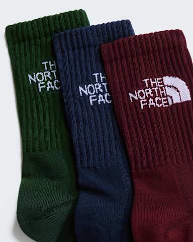 Chaussettes standard Everyday mimollets TNF Bottle GreenDeep BurgundySummit Navy ALT1