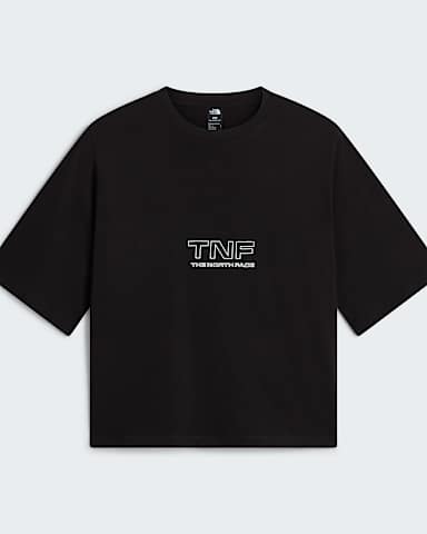 Womens Zumu 20 Boxy TShirt TNF TNF Black HERO