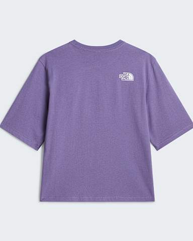 Womens Zumu 20 Boxy TShirt TNF Grounded Plum ALT1