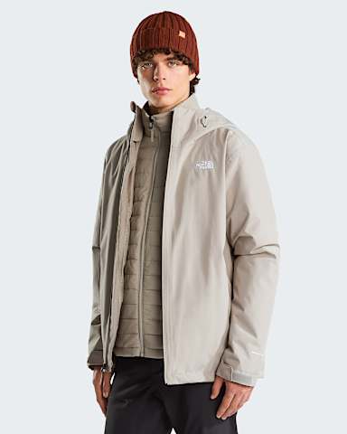 Chaqueta con capucha 3 en 1 Mono Triclimate Carto para hombre TNF Stone Slab HERO