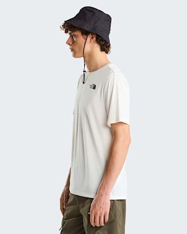 Mens 247 TShirt TNF White Dune ALT2