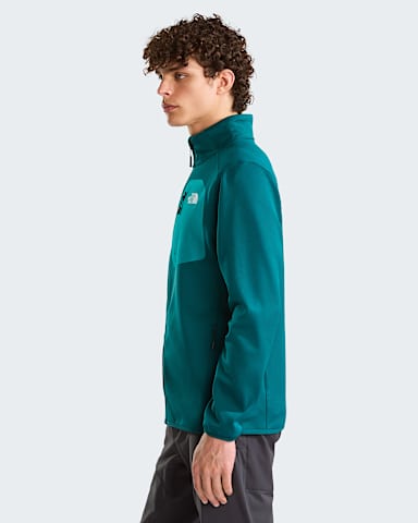 Polaire zippe Crest pour homme TNF Pacific TealTNF Black ALT2