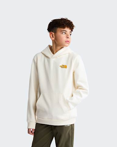Sweat capuche standard Graphic Outdoor pour garon TNF White Dune ALT1