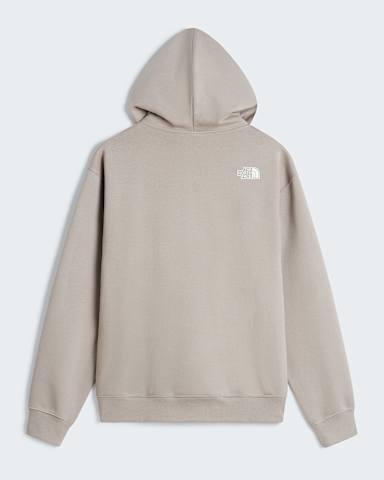 Zumu 20 Avslappnad Hoodie Unisex TNF Stone Slab ALT1
