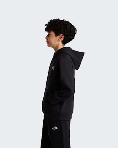 Teens Evolution Box NSE Pullover Hoodie TNF TNF Black ALT2