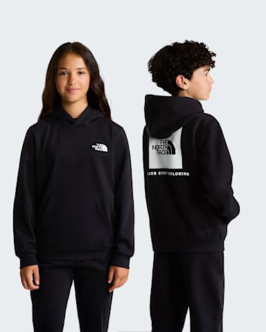 Teens Evolution Box NSE Pullover Hoodie TNF TNF Black HERO