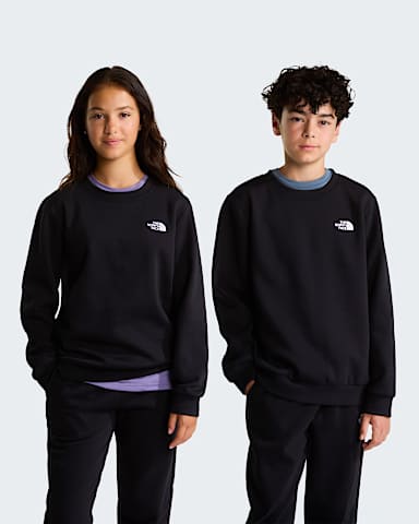 Teens Evolution Simple Dome Sweatshirt TNF TNF Black HERO