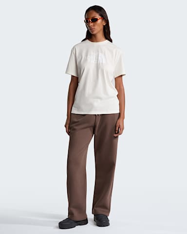 Womens Evolution Half Dome Relaxed TShirt TNF White DuneTNF White ALT1
