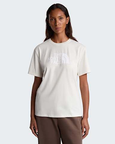 Womens Evolution Half Dome Relaxed TShirt TNF White DuneTNF White HERO
