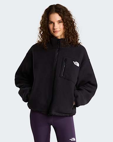 Yumiori wendbare Fleecejacke fr Damen TNF TNF BlackTNF Black HERO