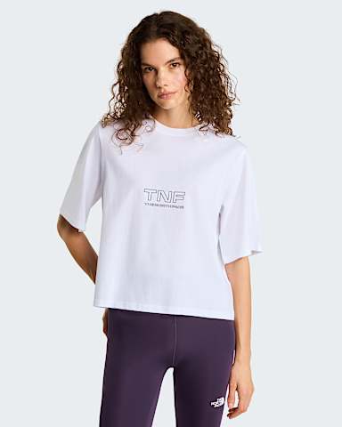 Zumu 20 Boxy TShirt voor dames TNF TNF White HERO