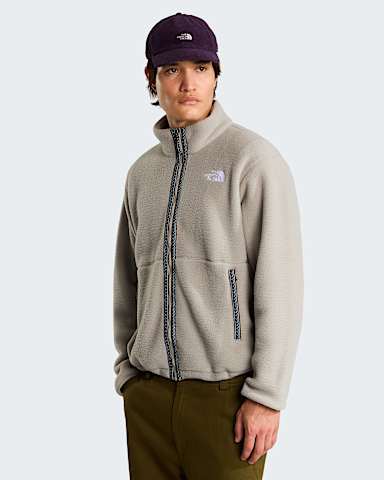 TNF Fleeski FullZip Fleece M TNF Stone Slab HERO