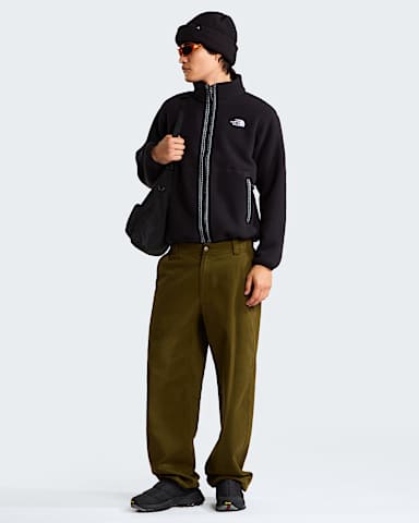 TNF Fleeski Fleece mit durchgehendem RV fr Herren TNF TNF Black ALT1