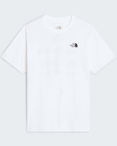 Tshirt com grfico Outdoor 2 para homem TNF TNF White hero