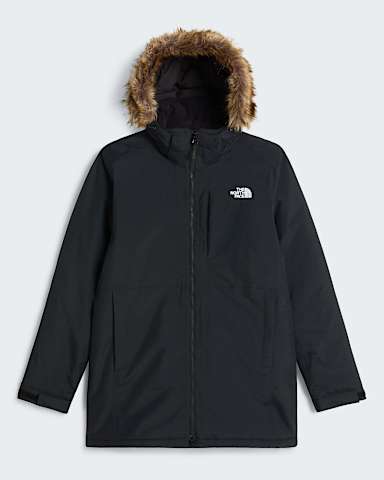Mens Aral Insulated Parka TNF TNF Black hero