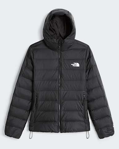 Minoqua Daunenjacke mit Kapuze fr Damen TNF TNF Black hero