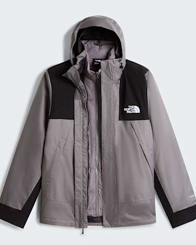 Mska kurtka 3 w 1 Bandon Triclimate TNF Smoked PearlTNF Black hero