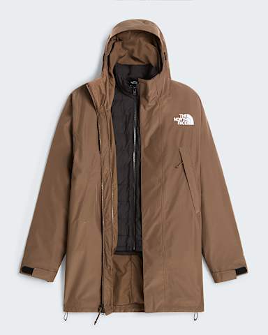 Arcata Triclimate 3in1 Jas voor heren TNF Smokey BrownTNF Black hero