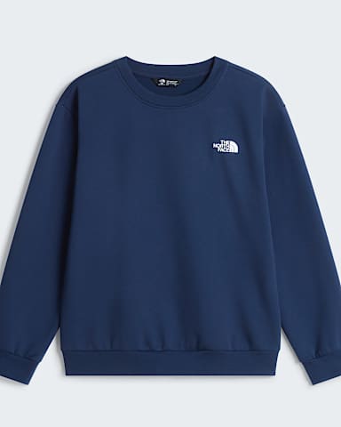 Teenager Relaxed Lifestyle Regular Graphic Sweatshirt TNF Summit Navy hero