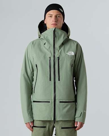 Summit Tsirku GORETEX Pro jakke til herrer TNF Slate MossBark Mist HERO