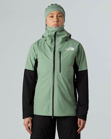 Summit Eastwall GORETEX Jacket W TNF Slate MossTNF Black HERO
