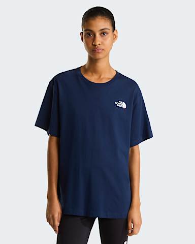 Luny Tshirt unisex Country Stickers UK TNF Summit NavyTNF White ALT1