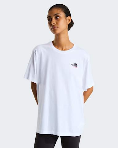 Country Stickers Germany Relaxed Tshirt Unisex TNF TNF White Summit Gold ALT1