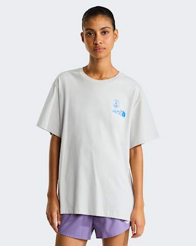 Why Cant We Be Friends Relaxed TShirt Unisex TNF Cumulus CloudActive Blue ALT1