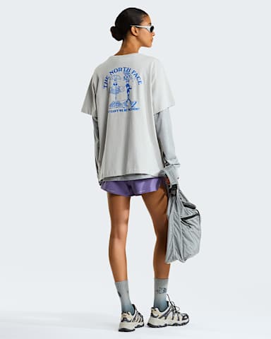 Why Cant We Be Friends Relaxed TShirt Unisex TNF Cumulus CloudActive Blue ALT2