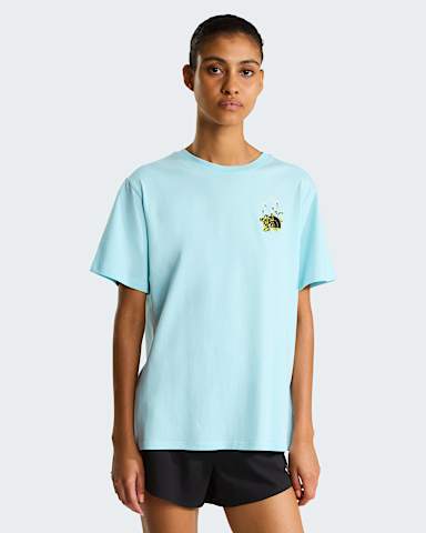Flower Power Relaxed TShirt Damen TNF GlacierTNF White ALT1