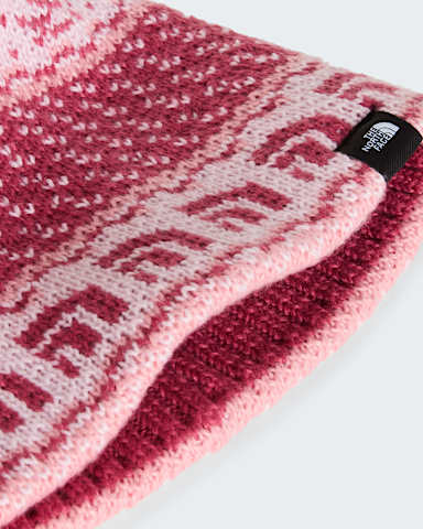Berretto Cabin Ski Tuke da bambini TNF Pale Blossom Jacquard alt2